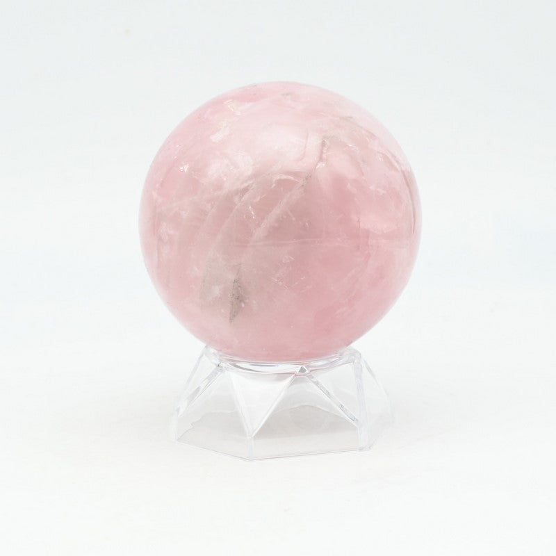 Sphère de Quartz Rose (479g) Ref : SR1