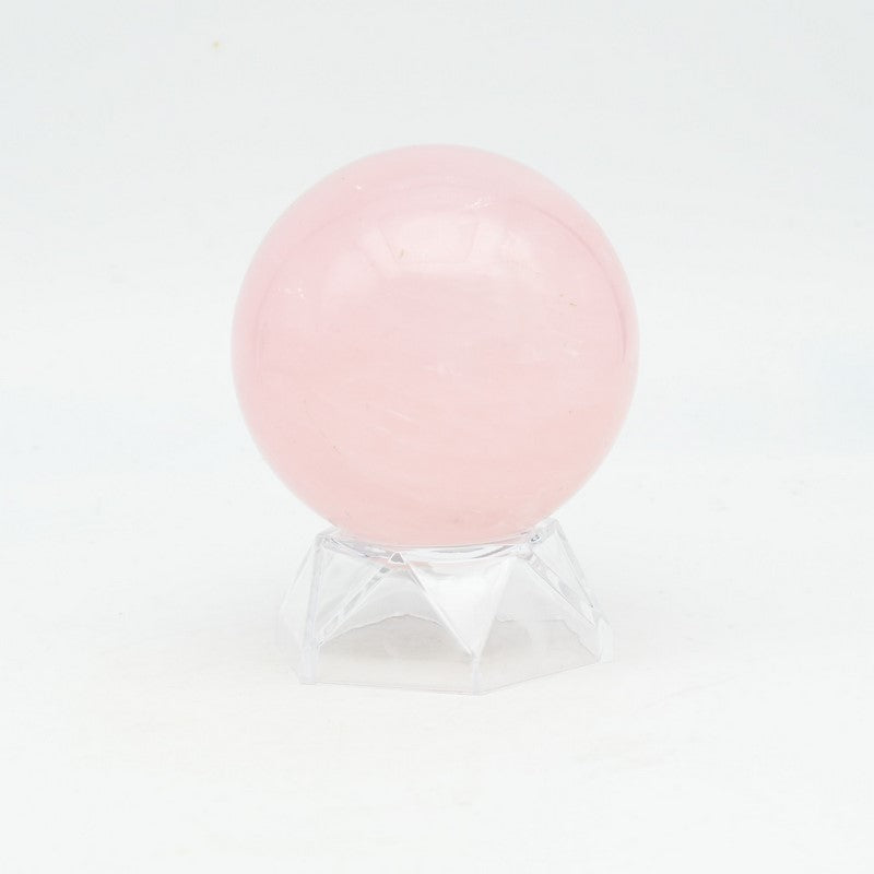 Sphère de Quartz Rose (410g) Ref : SR3