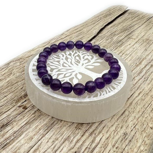 Fleur de Vie en Sélénite - Purifiez et Rechargez Vos Bijoux