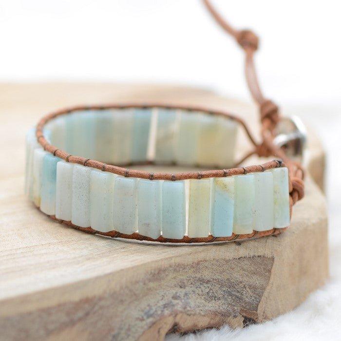 Bracelet Boho "Apaisement" - lespierresdubienetre