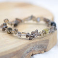 Bracelet "Lucidité" en Quartz Fumé Chip