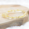 Bracelet roulé "Réussite" en Citrine