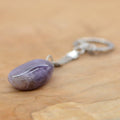 Porte-clés "Sagesse" en Améthyste