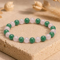 Bracelet "Bien-Être" Mix en Quartz Rose et Aventurine