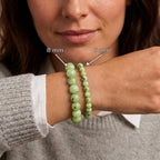 Bracelet "Réconfort" en Chrysoprase