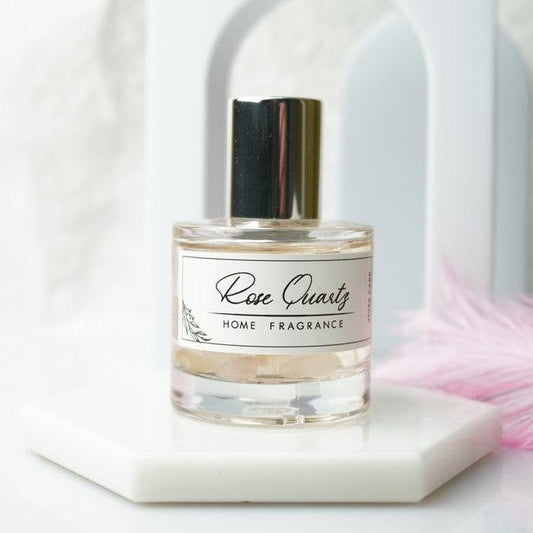 Parfum d'intérieur "Amour" en Quartz Rose & Musc - lespierresdubienetre