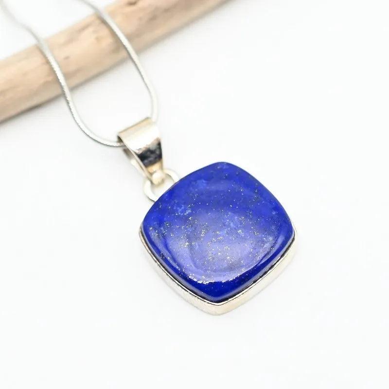 Pendentif "Contrôle" en Lapis Lazuli Ref : Lap101 - lespierresdubienetre