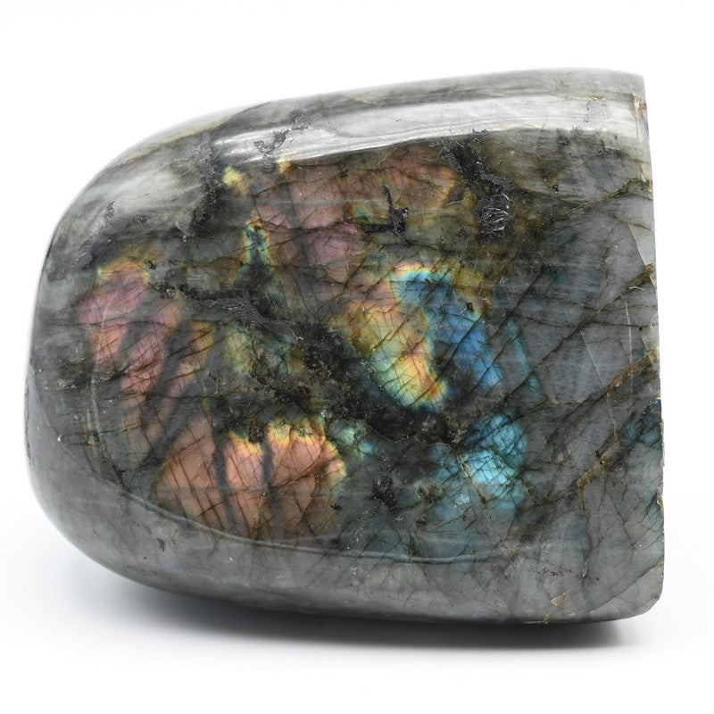 Bloc de Labradorite POLI (668g) A Réf : LTBGP6