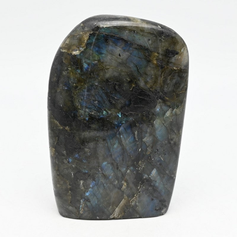 Bloc de Labradorite POLI (458g) A Réf : LBGP6