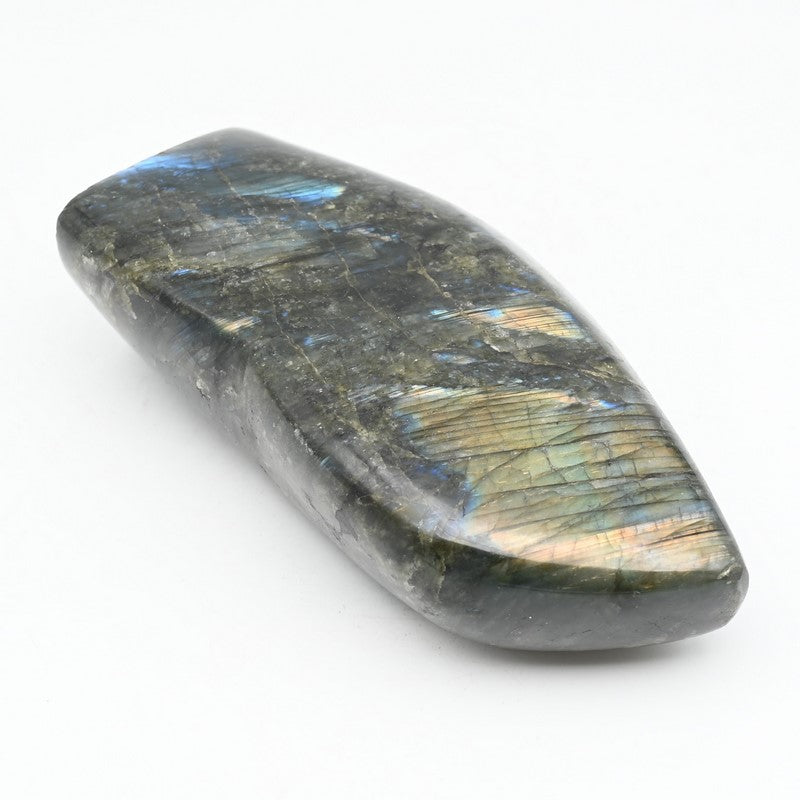 Bloc de Labradorite POLI (541g) A Réf : LBGP7