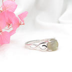[RARE] Bague "Protection" en Labradorite Luxe AA & Argent 925 - lespierresdubienetre