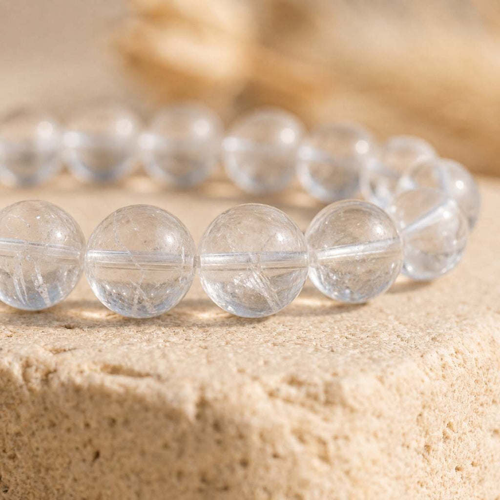 Bracelet "Amplificateur" en Quartz (Cristal de Roche)