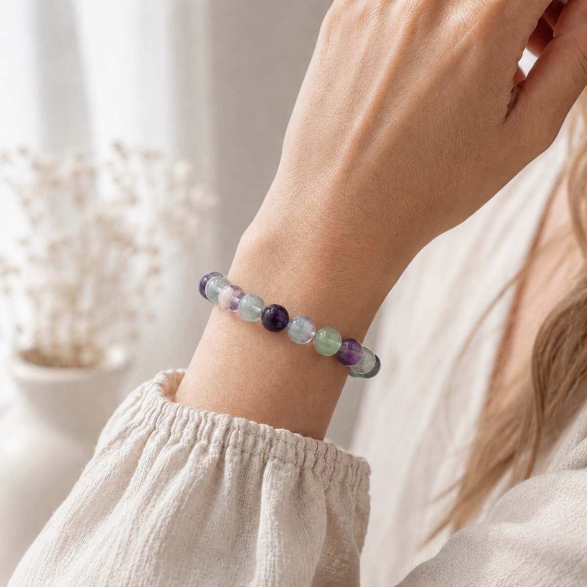 Bracelet "Concentration" en Fluorine
