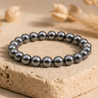 Bracelet "Dissipation" en Hématite
