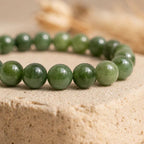Bracelet "Méditation" en Jade Néphrite
