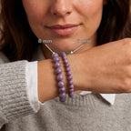 Bracelet "Éveil" en Lépidolite