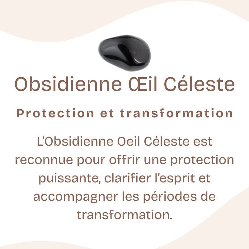 Pendentif "Bouclier" en Oeil céleste Goutte