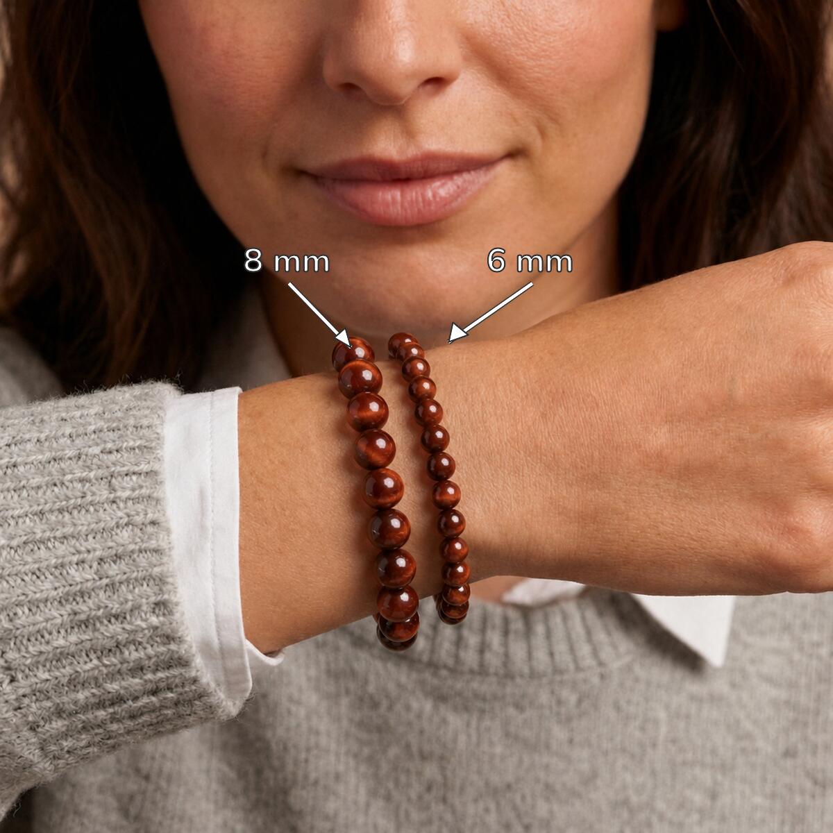Bracelet "Force" en Œil-de-Taureau
