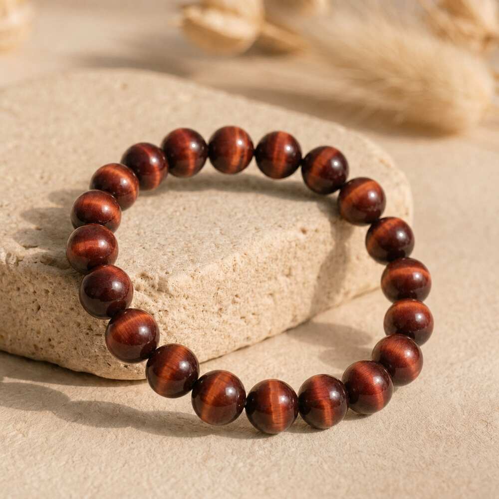 Bracelet "Force" en Œil-de-Taureau