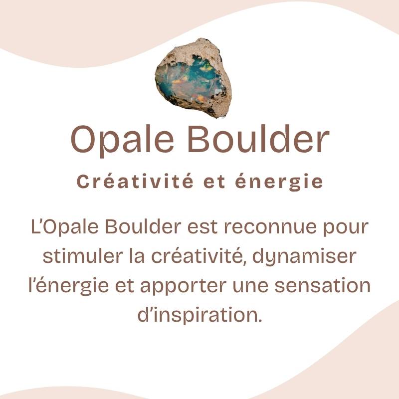 [RARE & EXCEPTIONNEL] Pendentif Opale Boulder AA+ ref : OB4