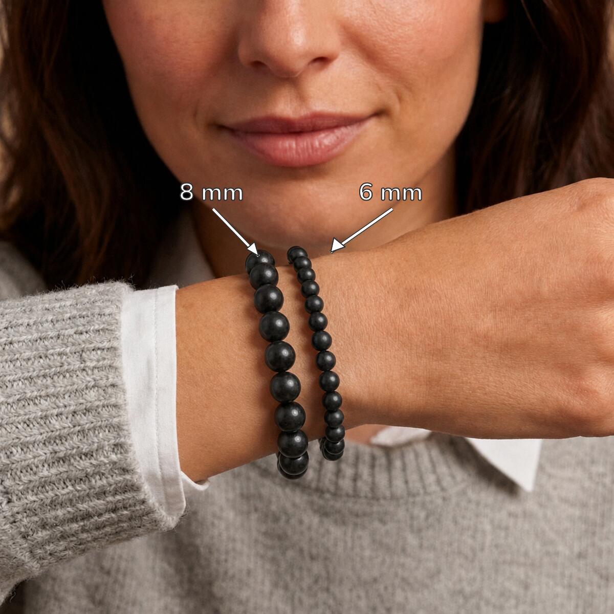 Bracelet "Barrière" en Shungite
