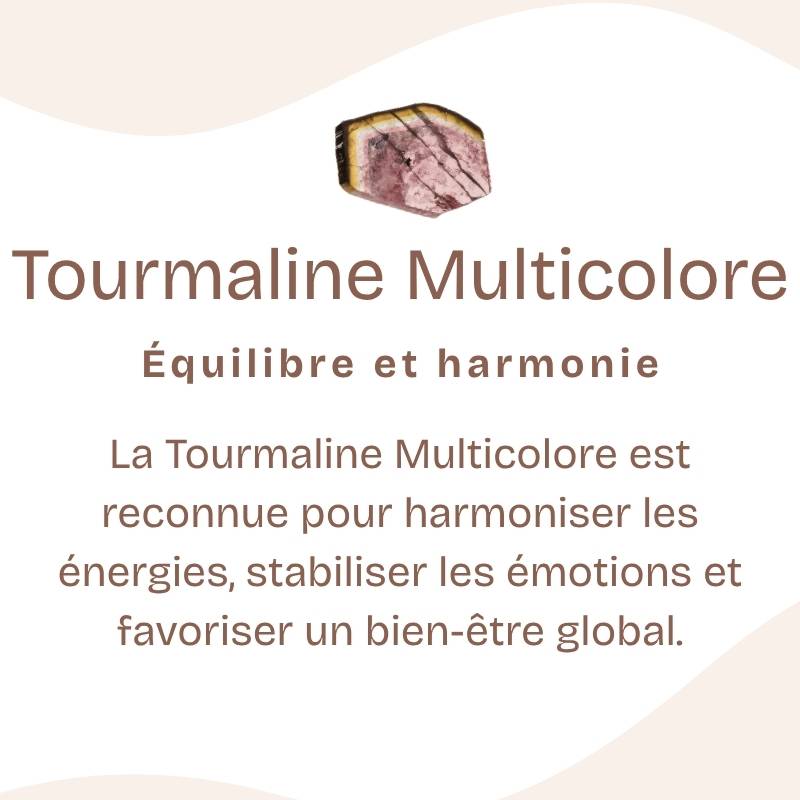 [PIÈCE RARE] Bracelet en Tourmaline Multicolore AAA