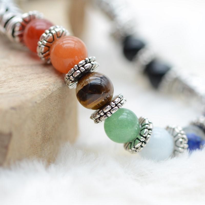 Bracelet 7 chakras à -70% - lespierresdubienetre