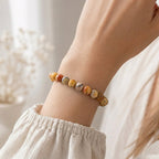Bracelet "Joie" en Agate Crazy Lace