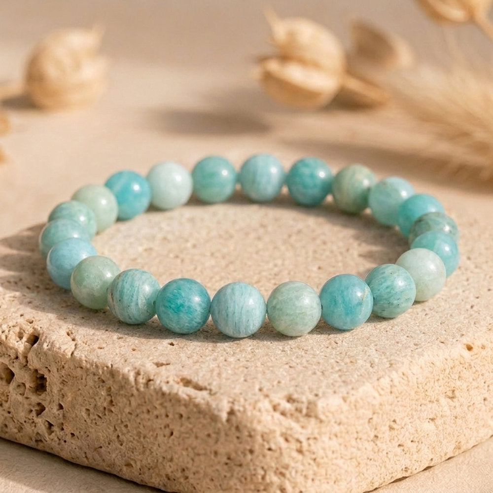 Bracelet "Apaisement" en Amazonite du Brésil