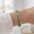 Bracelet "Réconfort" en Chrysoprase