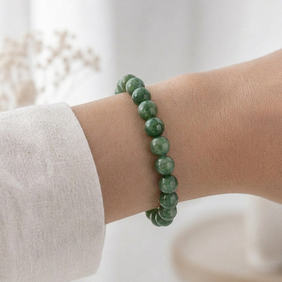Bracelet "Méditation" en Jade Néphrite