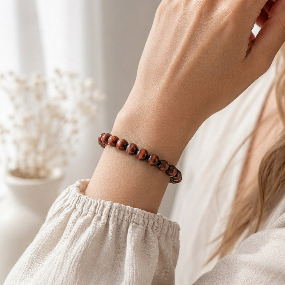 Bracelet "Force" en Œil-de-Taureau