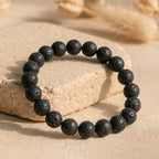 Bracelet "Reconstruction" en Pierre de Lave