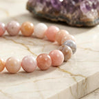 Bracelet "Douceur" en Opale Rose