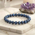 Bracelet "Accord" en Cyanite Bleue profond