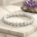 Bracelet "Patience" en Howlite