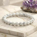 Bracelet "Patience" en Howlite