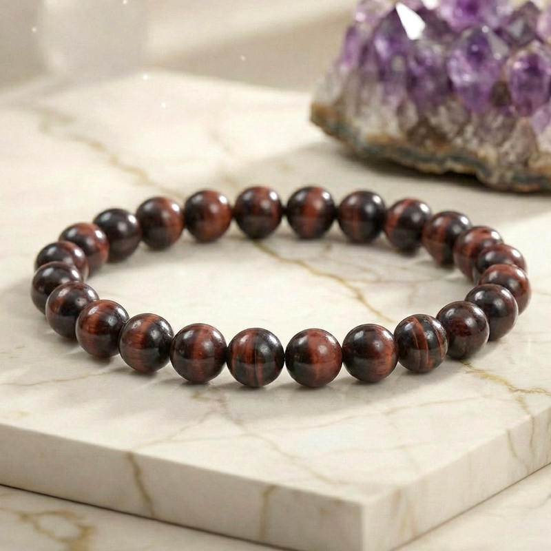 Bracelet "Force" en Œil-de-Taureau