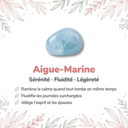Vertus de la pierre : Aigue Marine