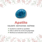 Vertus de la pierre : Apatite