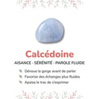 Vertus de la pierre : Calcedoine