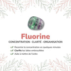 Vertus de la pierre : Fluorine