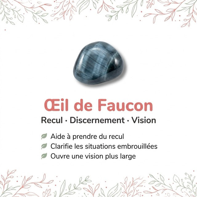 Vertus de la pierre : Oeil De Faucon