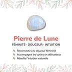 Vertus de la pierre : Pierre De Lune