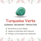 Vertus de la pierre : Turquoise Verte