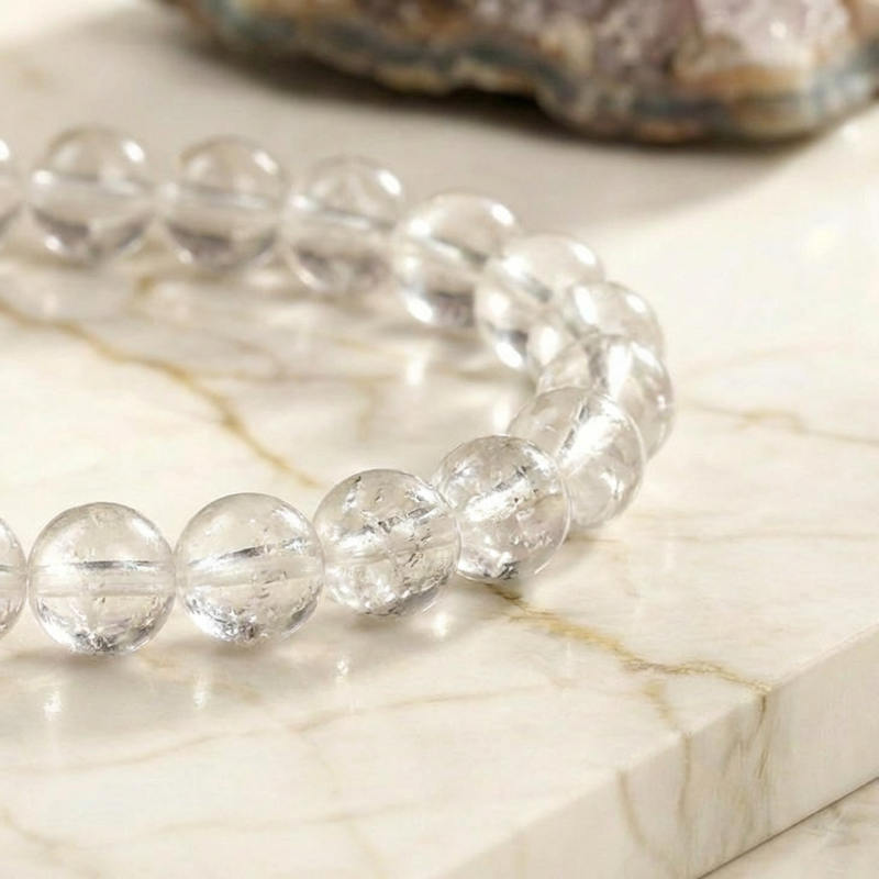 Bracelet "Amplificateur" en Quartz (Cristal de Roche)