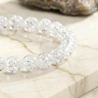 Bracelet "Amplificateur" en Quartz brisé (Cristal de Roche)
