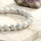 Bracelet "Patience" en Howlite