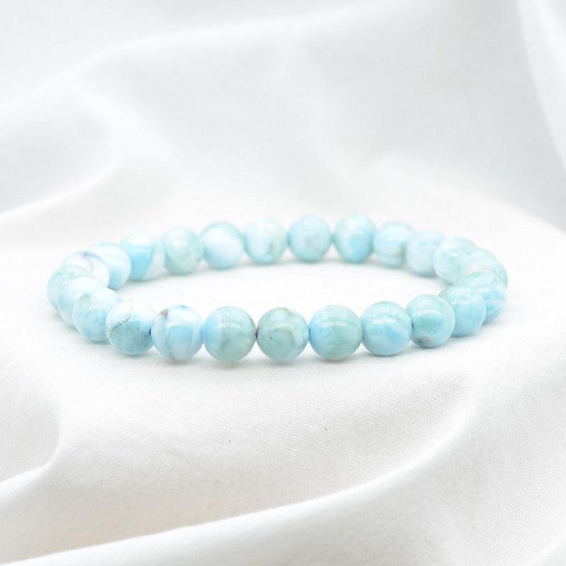 [PIÈCE RARE] Bracelet en Larimar AA - lespierresdubienetre