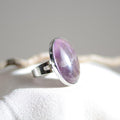 Bague "Sagesse" Ovale en Améthyste (réglable)